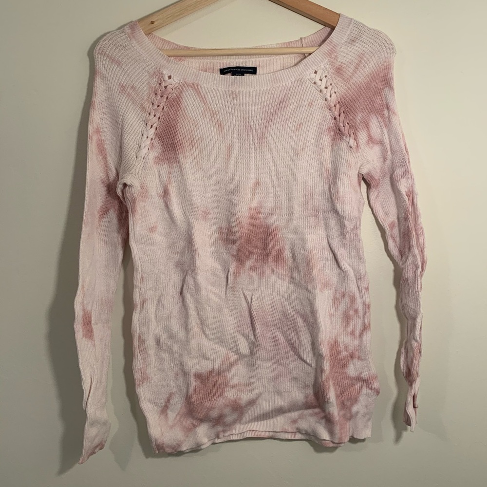 American Eagle Tie Dye Sweater